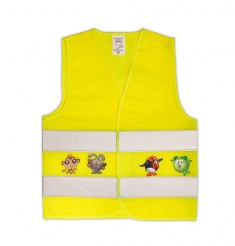 Child Reflective Safety Vest with Imprint (XS)
